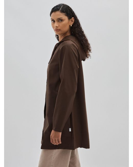Rains Brown A-Line Raincoat