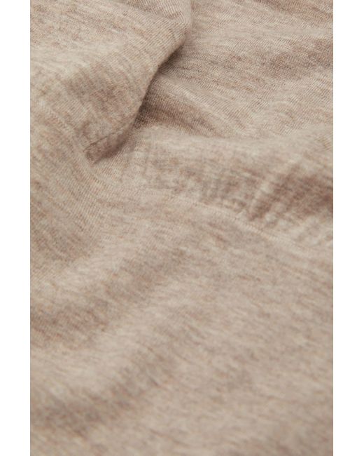 Reiss Natural Wool-Cashmere Knitted Midi Dress