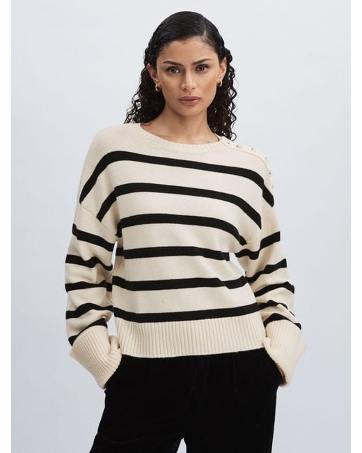 PAIGE Gray Wool Blend Jumper