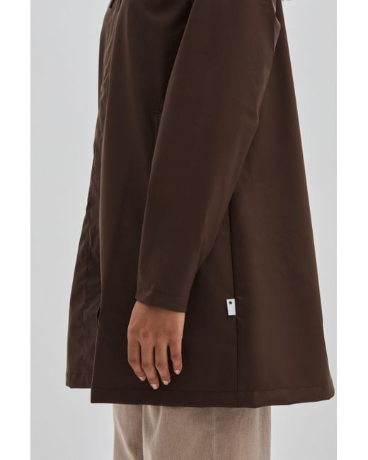Rains Brown A-Line Raincoat