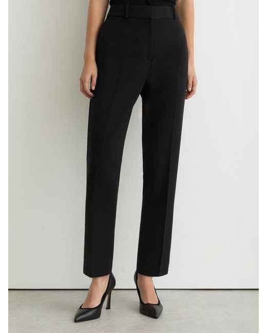 Reiss Black Gabi Polyester Suit Trousers