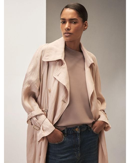 Reiss Natural Royal Ballet Trench Coat