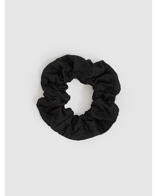 Calvin Klein Black Crinkle Triangle Bikini