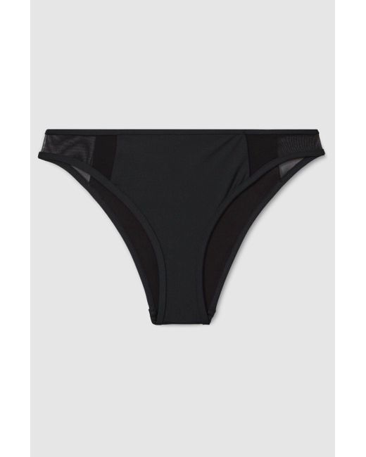 Calvin Klein Black Calvin Underwear Mesh Bikini Bottoms