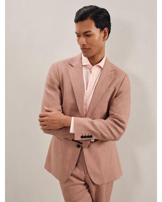 Reiss Natural Slim Fit Single Breasted Suit Blazer for men
