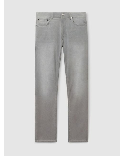 Reiss Multicolor Picton - Light Washed Grey Washed-denim Slim-fit Jeans, 35w X 31l (uk 35 R) for men