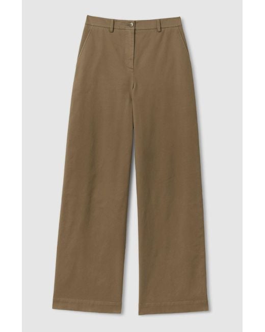 Reiss Green Eva Tailored Trousers