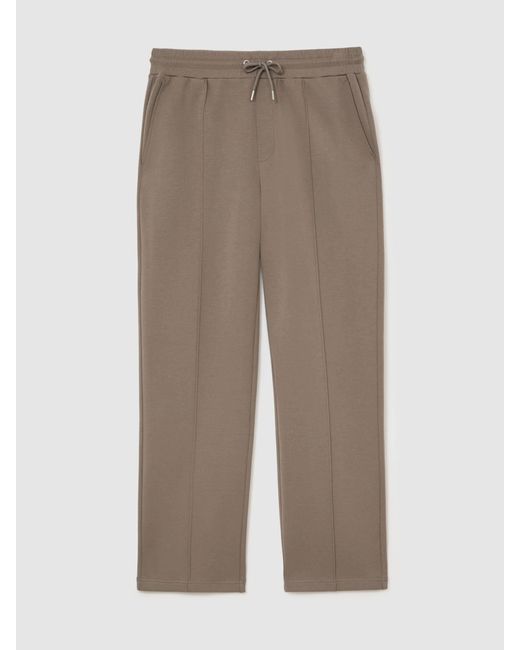 Reiss Multicolor Premium Interlock Straight-Leg Joggers for men