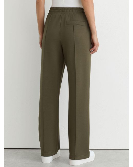 Reiss Multicolor Jemma Premium Interlock Wide-Leg Joggers