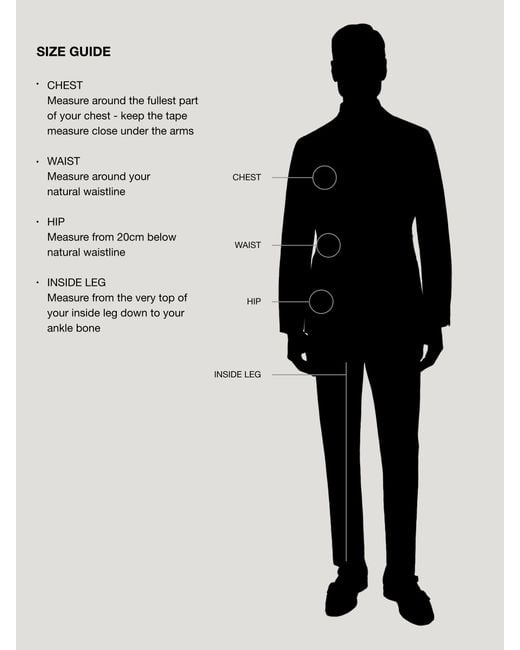 Reiss Gray Slim Fit Linen Trousers for men