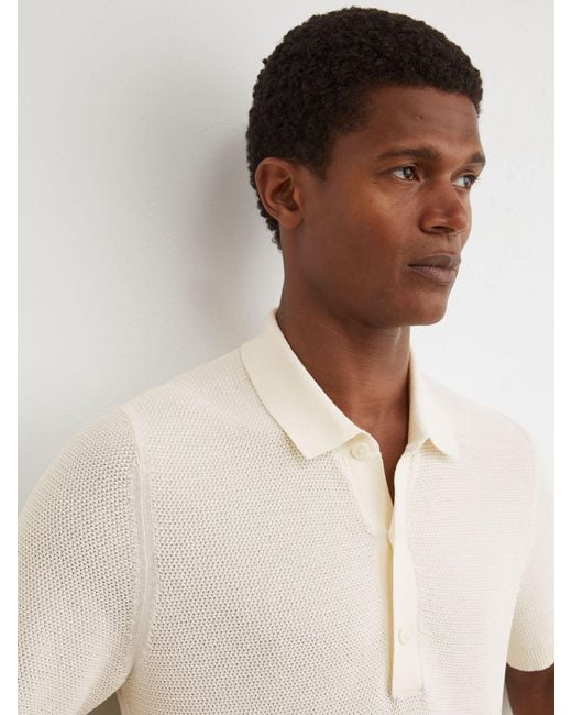 Reiss White Polo Shirt for men