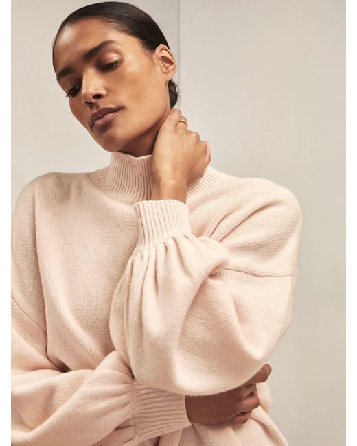 Reiss Natural Reiss Women's Blush Pink