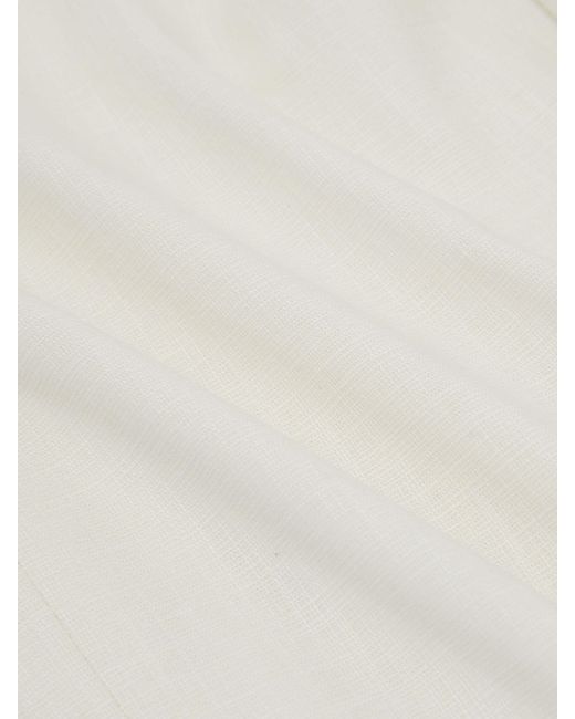 Reiss Natural Cotton Textured Double-Breasted Blazer Tailored-Fit for men