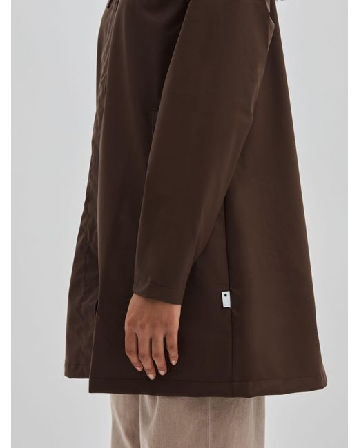 Rains Brown A-Line Raincoat