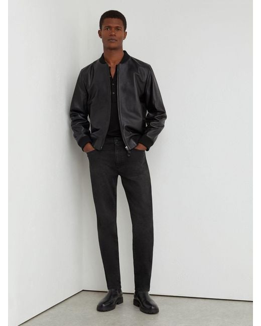 Reiss Brown Slim-Fit Jeans for men