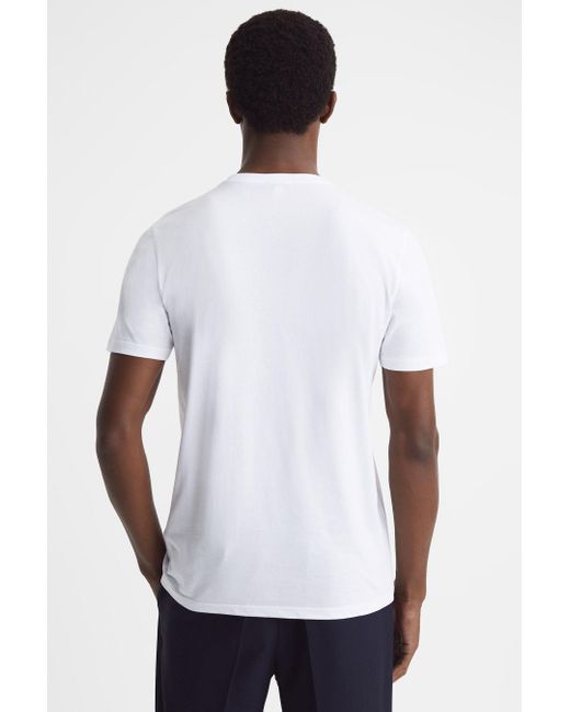 Reiss 3 Multi Colors Bless Pack Crew Neck Tshirts in Black for Men