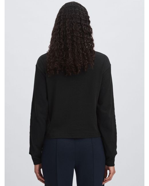 Calvin Klein Black Relaxed Logo Sweatshirt