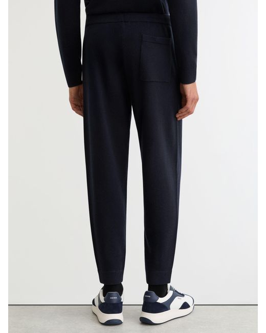 Reiss Black Hillside - Navy Joggers, L for men