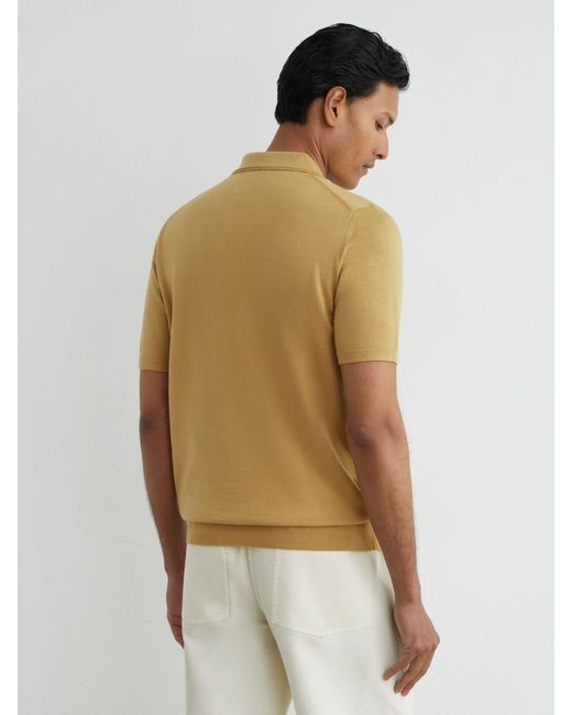Reiss White Manor - Yellow Polo Shirt, S for men