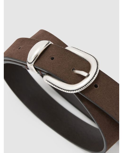 Reiss Blue Jonny Western Belt for men