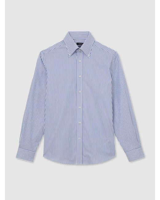 Reiss Blue Stripe Shirt for men