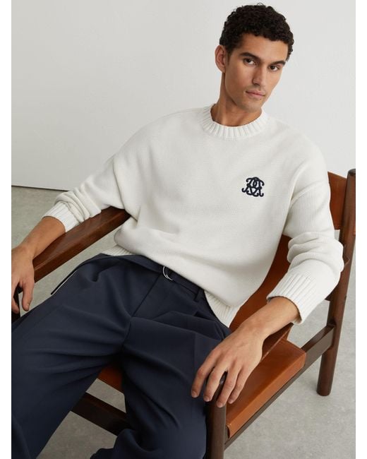Reiss White Jumpers for men