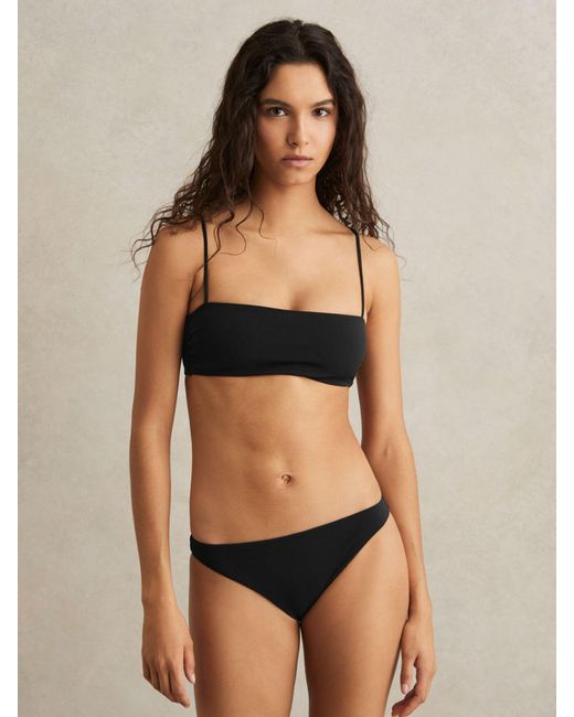 Calvin Klein Black Crepe Bikini