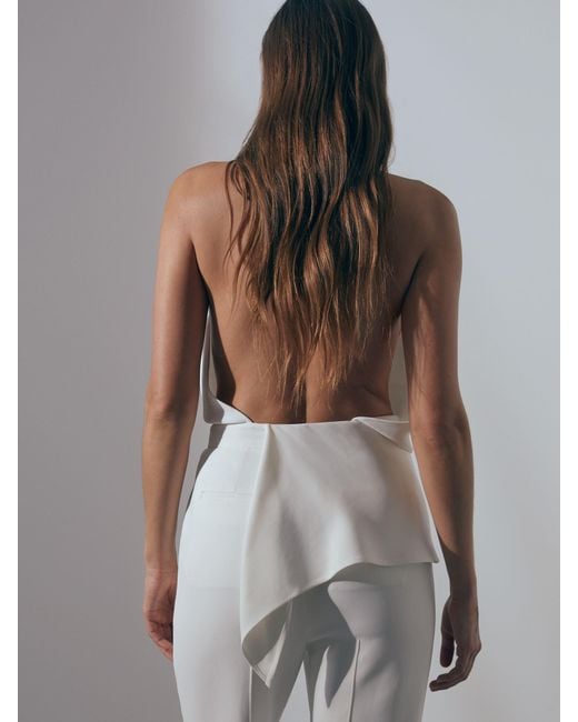 ATELIER Natural April Jumpsuit Plain