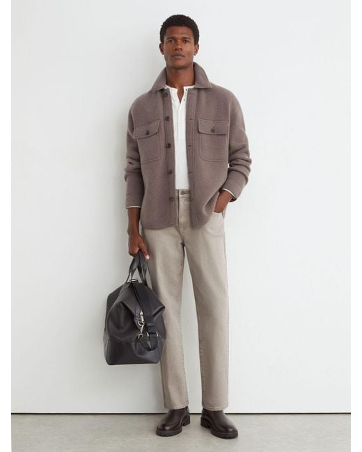 Reiss Multicolor Straight-Leg Jeans for men