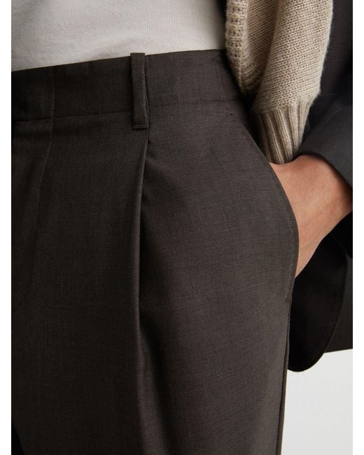 Reiss White Suit Trousers for men