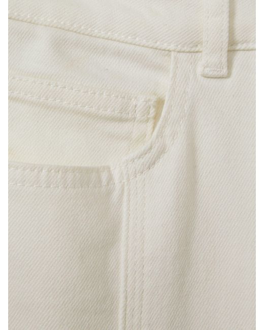 Reiss Natural Petite Juniper Flared Jeans