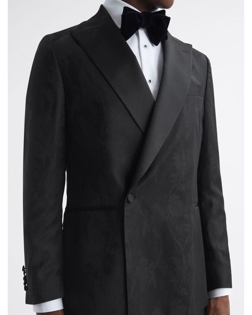 Oscar Jacobson Black Double Breasted for men