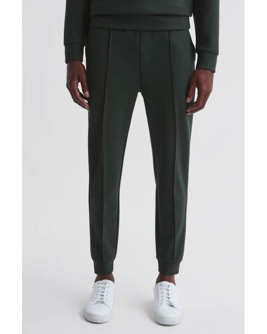 Reiss Black Premier - Emerald Drawstring Loungewear Joggers, S for men