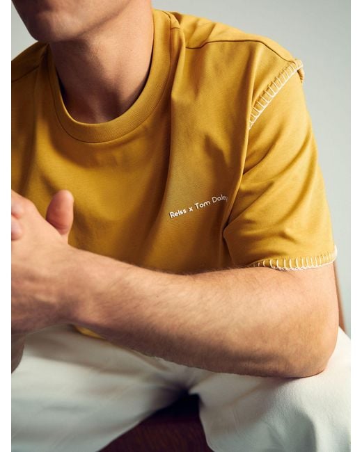 Reiss Blue Reiss Men's Yellow for men