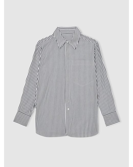 Reiss Natural Reiss White & Navy