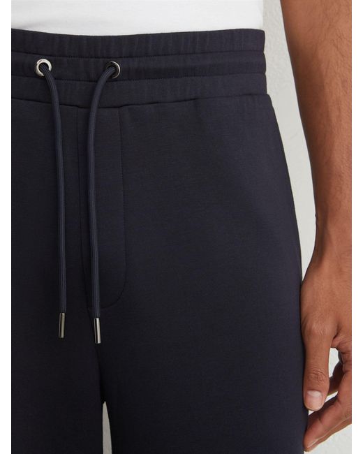 Reiss Blue Rivo - Navy Premium Interlock Relaxed-fit Joggers, S Short for men