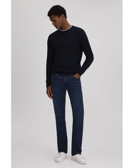PAIGE Blue Federal - Regular Fit Straight Leg Jeans, Hartweg for men