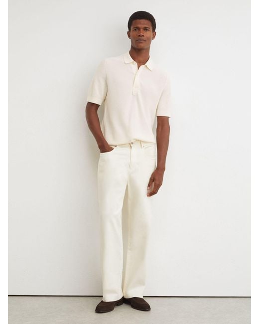 Reiss White Polo Shirt for men