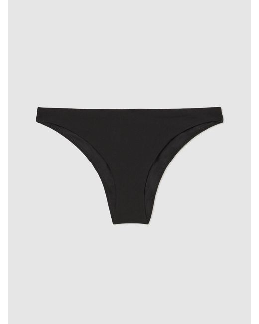 Calvin Klein Black Crepe Bikini