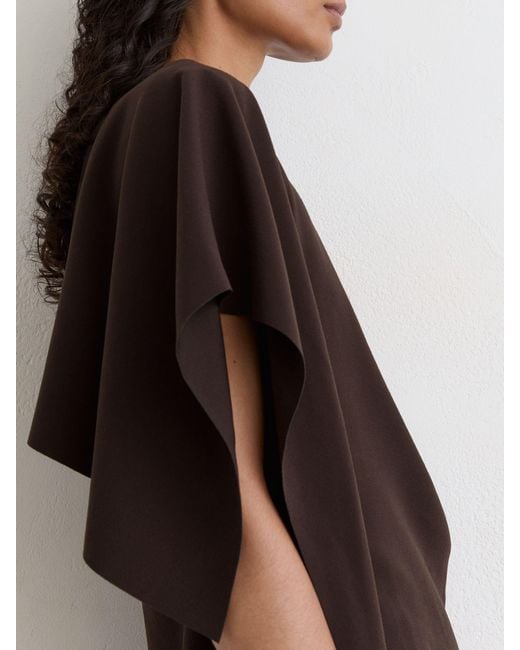 Reiss Multicolor Asymmetric Drape Mini Dress