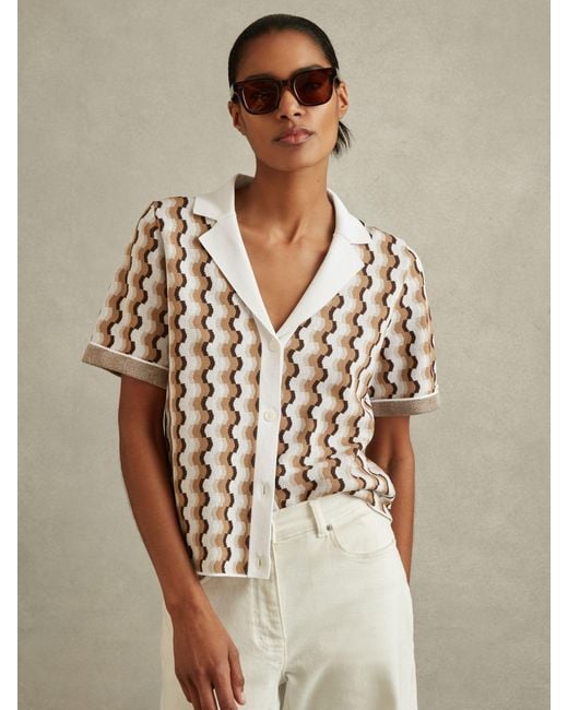 Reiss Natural Rust & Polo Shirt