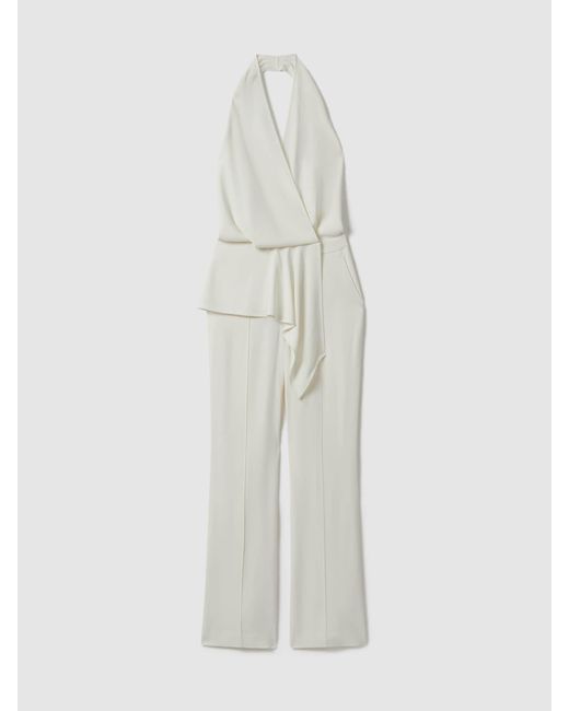 ATELIER Natural April Jumpsuit Plain