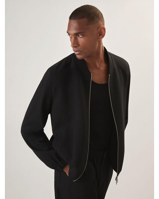 Reiss Sante - Black | Royal Ballet Bomber Jacket, Xxl for men