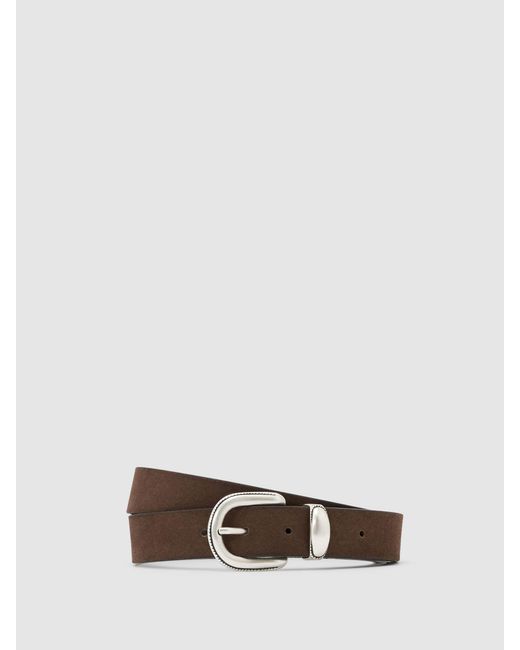 Reiss Blue Jonny Western Belt for men
