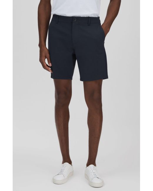 PAIGE Blue Tailored Shorts for men