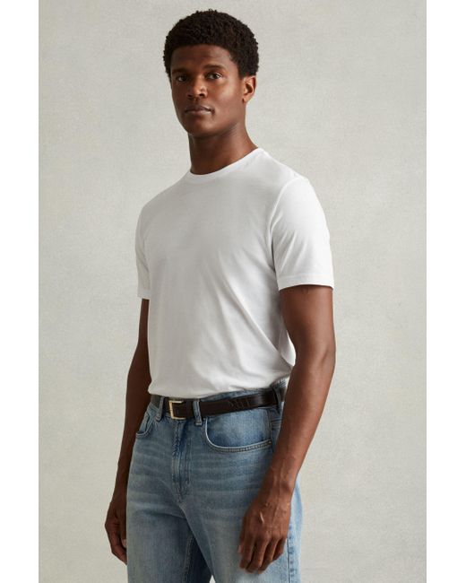 Reiss 3 Camel pistachio white Bless Pack Pack Of Crew Neck T shirts for Men Lyst UK
