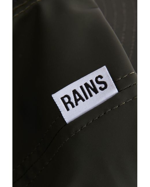Rains Green Waterproof Cap for men