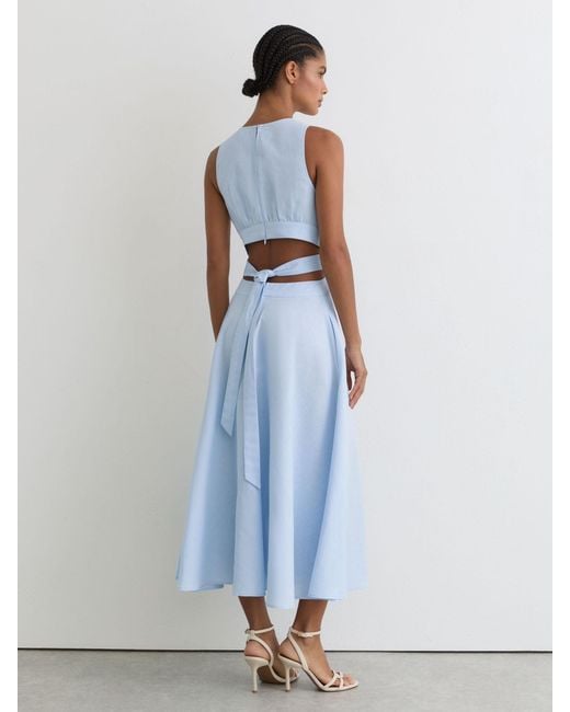linen pastel dress XS main image 0