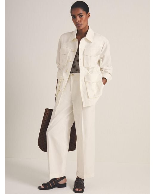 Reiss Natural Reiss White