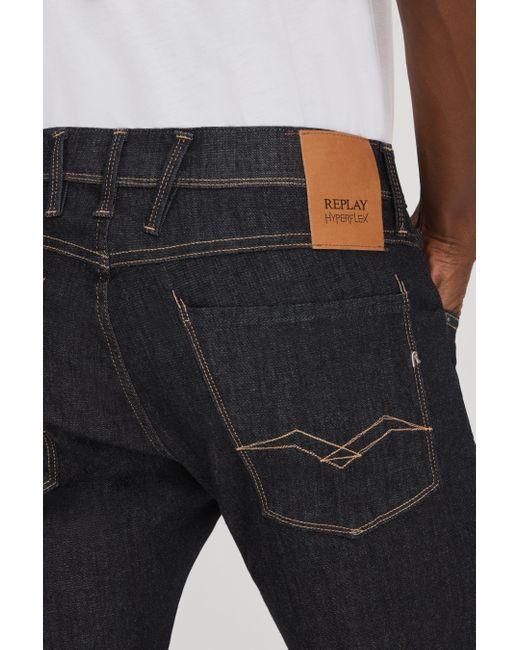 Replay Blue Slim Fit Jeans for men